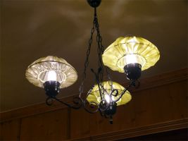 LED Sparlampe - hervorragend auch in Kombination mit antiken Lampen und jeglichen Leuchten